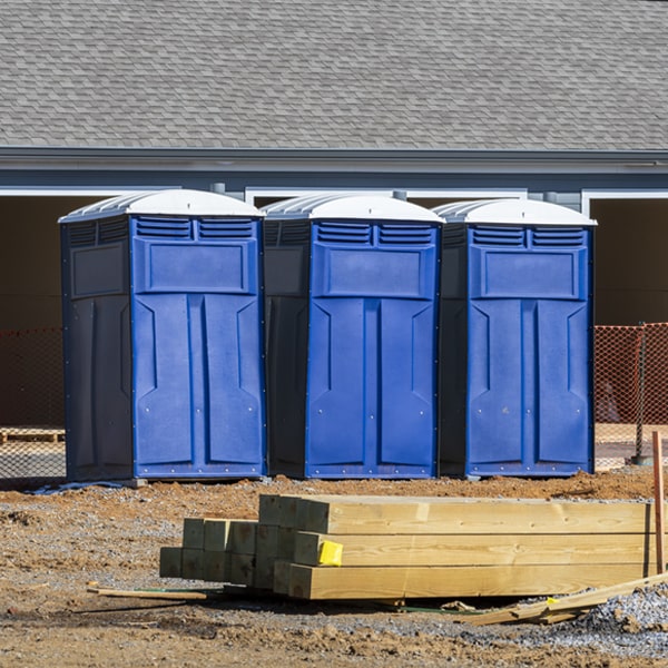 are there different sizes of porta potties available for rent in Rush Valley
